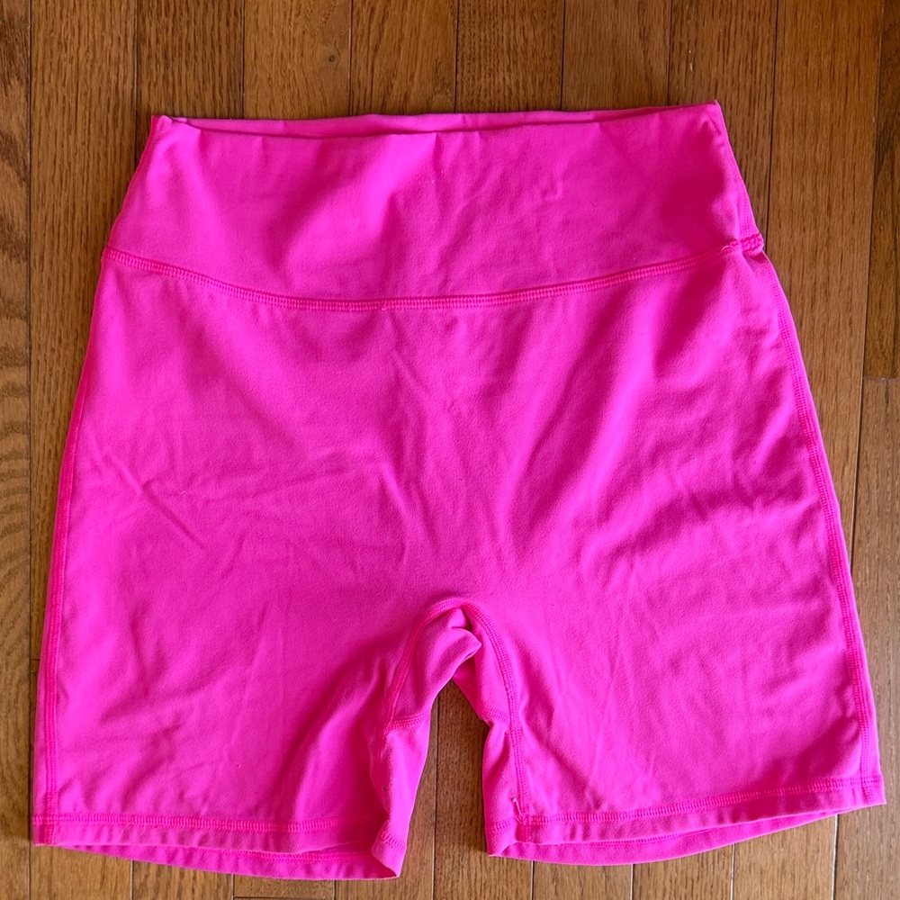 Buffbunny legacy 6 in shorts CANDY CRUSH High-Waist Pink Athletic Shorts